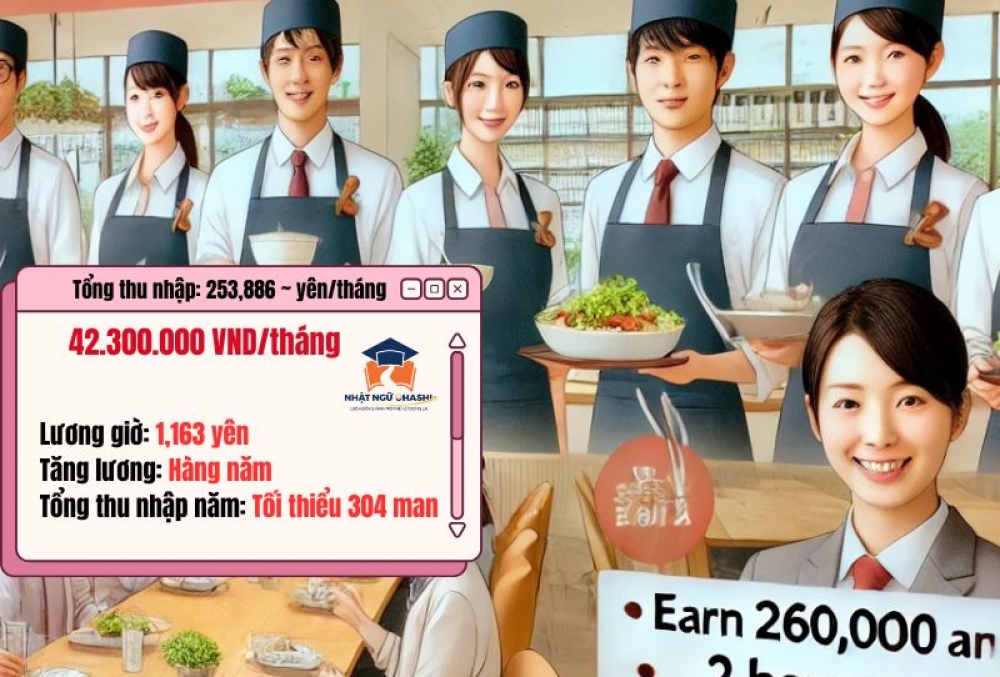 Tuyển dụng Tokutei Gino làm việc nhà hàng tại Tokyo & Ibaraki , lương cao, hỗ trợ nhà ở style=