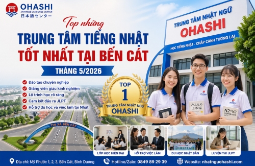 Top Trung Tâm Tiếng Nhật Tốt Nhất Tại Bến Cát Tháng 5/2026 style=