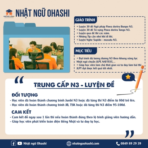 Online N3 - Luyện đề style=