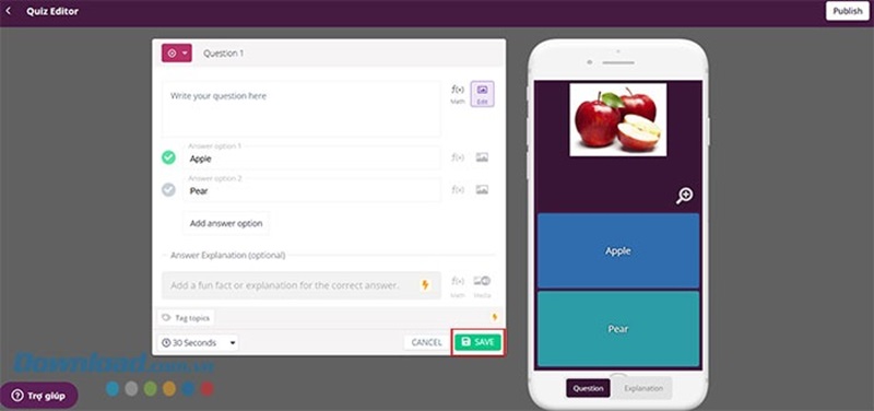 Cách tạo flashcard trên Quizizz