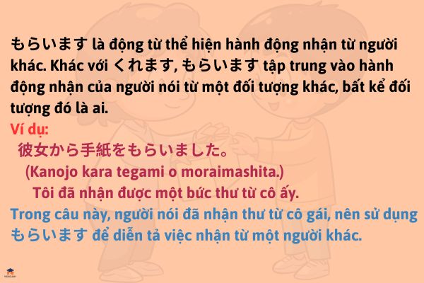 phan-biet-kuremasu-voi-moraimasu
