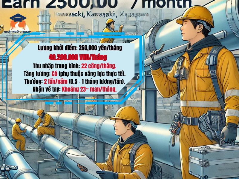 Đơn Hàng Đường Ống Xây Dựng Kỹ Năng Đặc Định