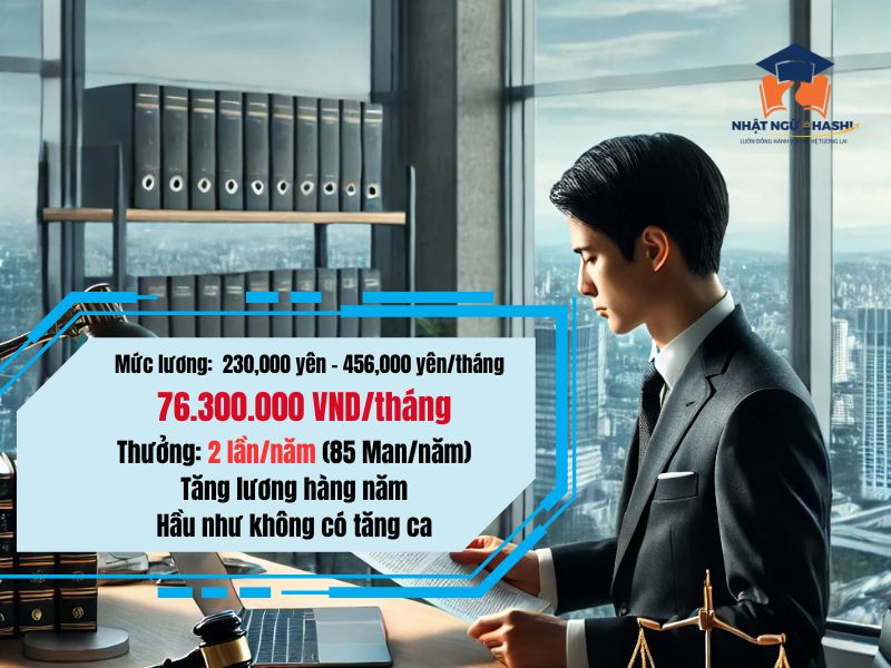 kỹ sư nhân viên văn phòng luật sư tại Nhật