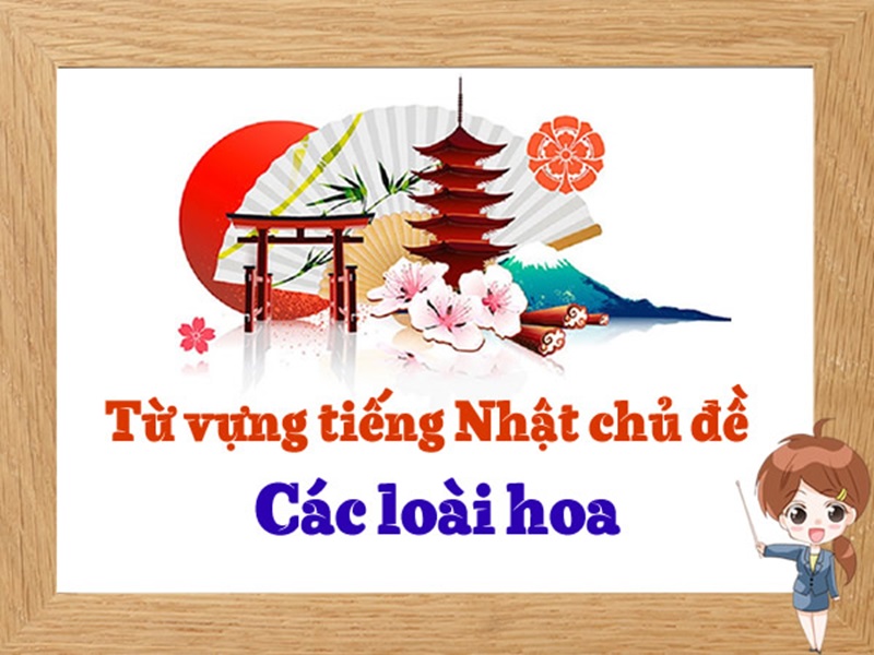 tên các loài hoa bằng tiếng Nhật