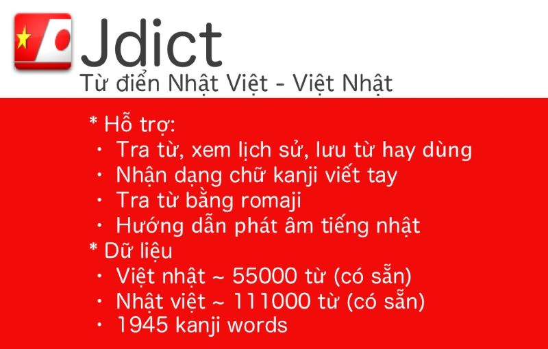 từ điển Nhật - Việt và Việt - Nhật 